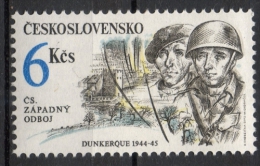 Cecoslovacchia Czechoslovakia 1992 - Seconda Guerra Mondiale World War II Dunkerque MNH ** - Unused Stamps