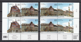 Suiza / Switzerland 2007 - Michel 1994-1996 - Blocks Of 4 ** MNH - Ongebruikt