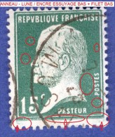 1923 / 26   N° 171a PASTEUR  OBLITÉRÉ - Gebruikt