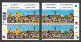 Suiza / Switzerland 2010 - Michel 2137-2139 - Blocks Of 4 ** MNH - Unused Stamps