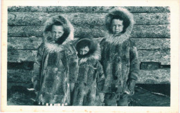 POLAIRE .... CERCLE ARCTIQUE ... ALASKA ....  IL ETAIT  TROIS PETIT ENFANTS - America