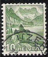 Schweiz Suisse 1948: Rollenmarke MIT NUMMER "Chillon"Zu 286RM01 Mi 501R Mit Nr-Spuren Traces De N° LUZERN (Zu CHF 43.00) - Franqueo