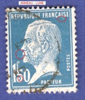 * 1923 / 26   N° 181  PASTEUR 1f50 OBLITÉRÉ DOS CHARNIÈRES TB - Used Stamps