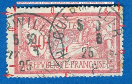 * 1900 / 01    N° 119  TYPE MERSON  OBLITÉRÉ TB - Used Stamps