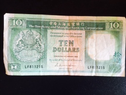 Hong Kong 10 Dollars - Hongkong