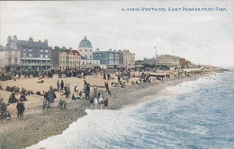 CP WORTHING ENGLAND EAST PARADE FROM PIER - Worthing