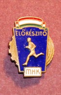 Vintage Pin Badge MHK Elokeszito Sport Issue Hungary - Atletica