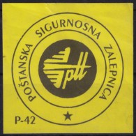 1980´s - Yugoslavia - POSTAL CLOSE Label - Used - Dienstzegels