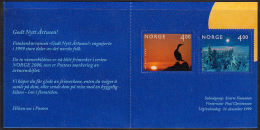 A0364 NORWAY 1999, SG SB120  Stamp Booklet, 2 X 4k, Millennium Self Adhesive,  MNH - Libretti