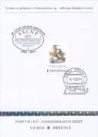 Czech Rep. / My Own Stamps (2014) 0218: ERRORS! Libuse & Jaroslav Knotkovi "Nature Conservation - Trebon (kingfishers)" - Variétés Et Curiosités