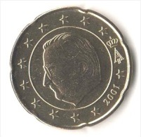 ** 20 CENT BELGIQUE 2001 PIECE NEUVE ** - Belgio