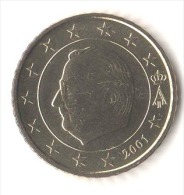 ** 50 CENT BELGIQUE 2001 PIECE NEUVE ** - Belgique