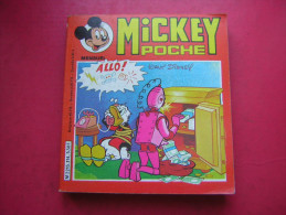 BD  PETIT FORMAT   MICKEY POCHE   MENSUEL   N°  114   1983 - Other & Unclassified