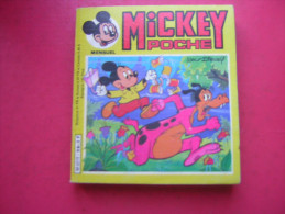 BD  PETIT FORMAT   MICKEY POCHE   MENSUEL   N°  98   1986 - Other & Unclassified