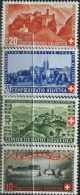 SW0207 Switzerland 1944 National Cityscape 4v MNH - Unused Stamps