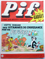 PIF GADGET N° 61 (2) TBE+ Couv Cance - Pif Gadget