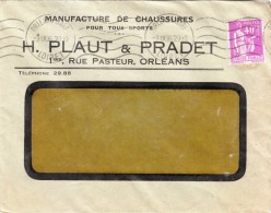 1936 - Lettre à Entête + Facture - Chaussures Et Ballon De Sports Plaut & Pradet à Orléans - FRANCO DE PORT - Sport & Turismo