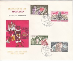 Monaco  Lot 780    Very Nice First Day Cover - Storia Postale