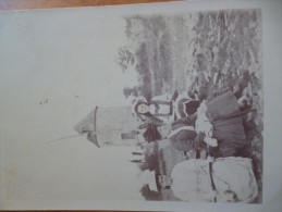 Rare Carte Photo Givry Saone Et Loire. Thème Moulin à Vent. Identifiée Au Dos Partie De Givry Le 22/0/1906 - Sonstige & Ohne Zuordnung
