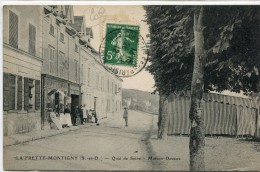 CPA 95  LA FRETTE MONTIGNY QUAI DE SEINE MAISON DEVAUX 1912 - Montigny Les Cormeilles