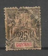 Guyane N°37 Cote 5.50 Euros - Oblitérés