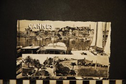 CP, 06, CANNES Multivues N° 46 Voyagé En 1959 - Cannes