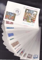 Année Complète 1979 Sur 41 Enveloppes 1er Jour. TB - 1970-1979