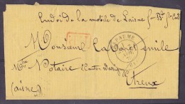 Garde Mobile De L'Aisne - Bapaume (61) 7-11-70 - TB - War 1870