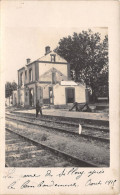 ¤¤  -   SILLERY   -  Carte-Photo  -  La Gare Apès Le Bombaedement En Août 1915   -  Guerre 14-18   - ¤¤ - Sillery