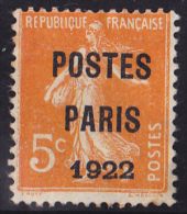 France Préoblitéré N°30 - Neuf Sans Gomme - TB - 1893-1947