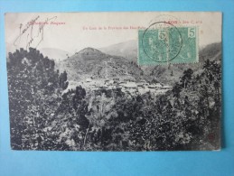 LAOS Un Coin De La Province Des Hua Pa?? (lettre Cachées Par Le Timbre) - Laos