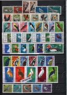 BULGARIA / Bulgarie 1959/2014 –Birds / Oiseaux  Stamps+S/M + S/S – MNH - Colecciones & Series