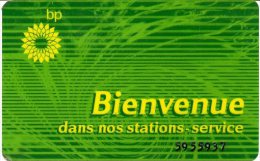 @+ CARTE FIDELITE " BP - BIENVENUE" - 2004 - Lavage Auto