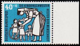 1956. Kinderpflege. 40 + 10 Pf. (Michel: 246) - JF220031 - Otros & Sin Clasificación