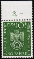1953. Deutsches Museum. 10 + 5 Pf. (Michel: 163) - JF220005 - Other & Unclassified