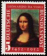 1952. Leonardo Da Vinci. 5 Pf. (Michel: 148) - JF220013 - Sonstige & Ohne Zuordnung