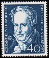1959. A. Freiherr Von Humboldt. 40 Pf. (Michel: 309) - JF220077 - Altri & Non Classificati