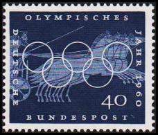 1960. Olympische Sommerspiele. 40 Pf. (Michel: 335) - JF220181 - Other & Unclassified