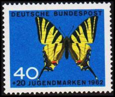 1962. Schmetterlinge. 40 + 20 Pf. (Michel: 379) - JF220306 - Otros & Sin Clasificación