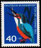1963. Einheimische Vögel. 40 + 20 Pf. (Michel: 404) - JF220389 - Altri & Non Classificati
