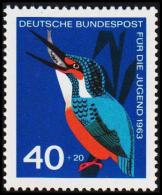 1963. Einheimische Vögel. 40 + 20 Pf. (Michel: 404) - JF220386 - Other & Unclassified