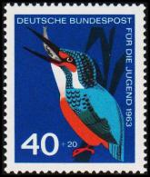 1963. Einheimische Vögel. 40 + 20 Pf. (Michel: 404) - JF220387 - Altri & Non Classificati