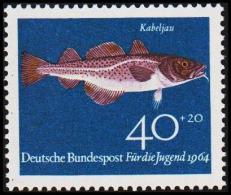 1964. Fische. 40 + 20 Pf. (Michel: 415) - JF220451 - Other & Unclassified