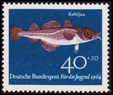 1964. Fische. 40 + 20 Pf. (Michel: 415) - JF220448 - Other & Unclassified