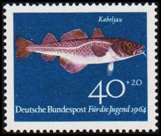 1964. Fische. 40 + 20 Pf. (Michel: 415) - JF220449 - Andere & Zonder Classificatie