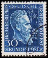 1951. Wilhelm Röntgen. 30 Pf. (Michel: 147) - JF220476 - Autres & Non Classés