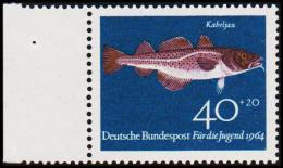 1964. Fische. 40 + 20 Pf. (Michel: 415) - JF220450 - Other & Unclassified