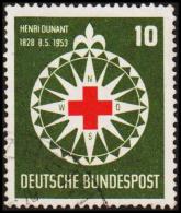 1953. Henri Dunant. 10 Pf. (Michel: 164) - JF220480 - Sonstige & Ohne Zuordnung