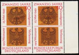 1969. Bundes- Und Reichsadler. 30 Pf. (Michel: 585) - JF220661 - Andere & Zonder Classificatie