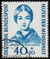 1955. Helfer Der Menschheit. 40 + 10 Pf. (Michel: 225) - JF220771 - Altri & Non Classificati